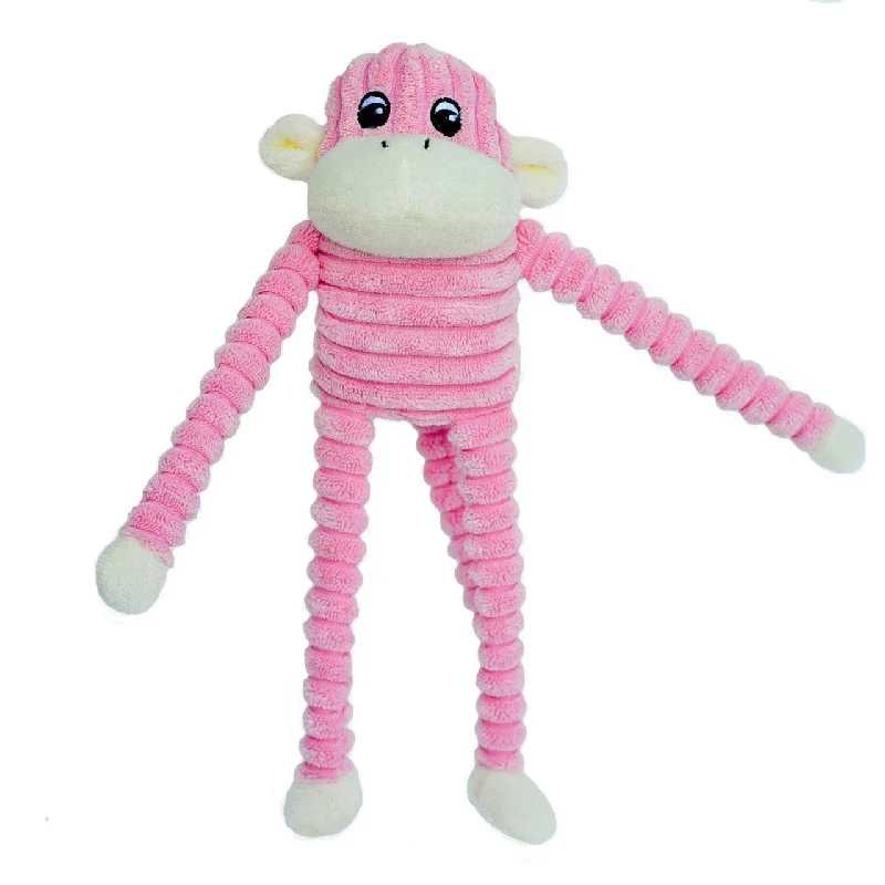 - Dog toy recommendationsZippy Paws Small Pink Spencer The Crinkle Monkey Toy