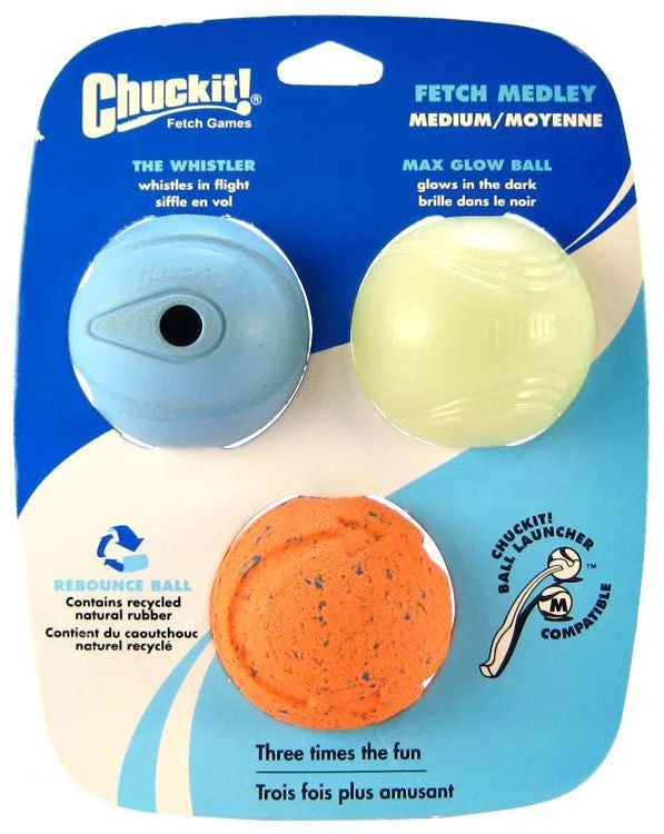 - How to clean pet toysChuckIt! Medium Fetch Medley Variety 3 Pack