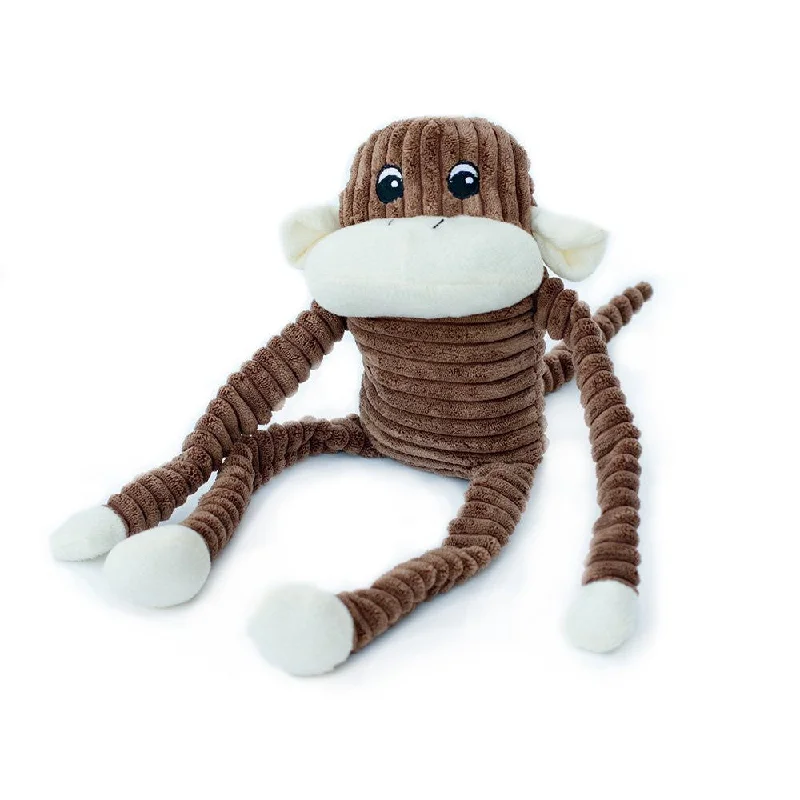 - Pet toy DIY tutorialsZippy Paws Spencer the Crinkle Monkey Large Brown Toy