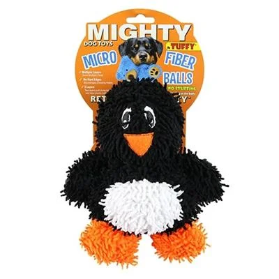 - Parrot climbing and standing wooden frameMighty® Microfiber Ball - Penguin Black