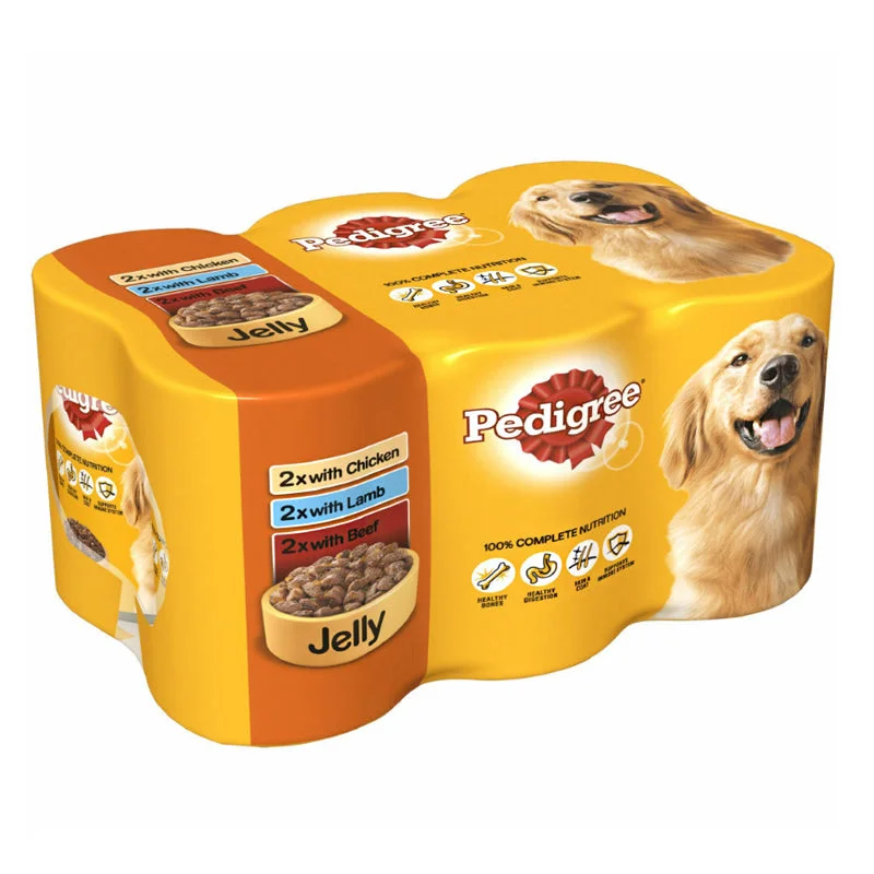 Dog FoodPedigree Mixed Selection In Jelly Dog Food 6 Pack