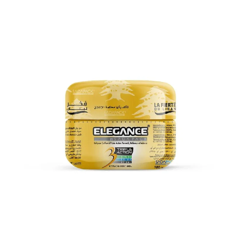 preventing the nails from growing too long and causing discomfort or damage to the pet.Elsada Elegance Triple Action Hair Gel 100 ml / Honey