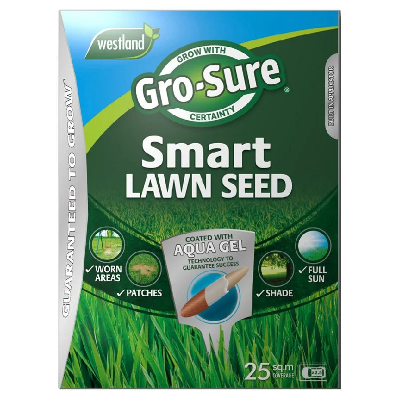 - Natural latex pet mattressGro-Sure Smart Lawn Seed