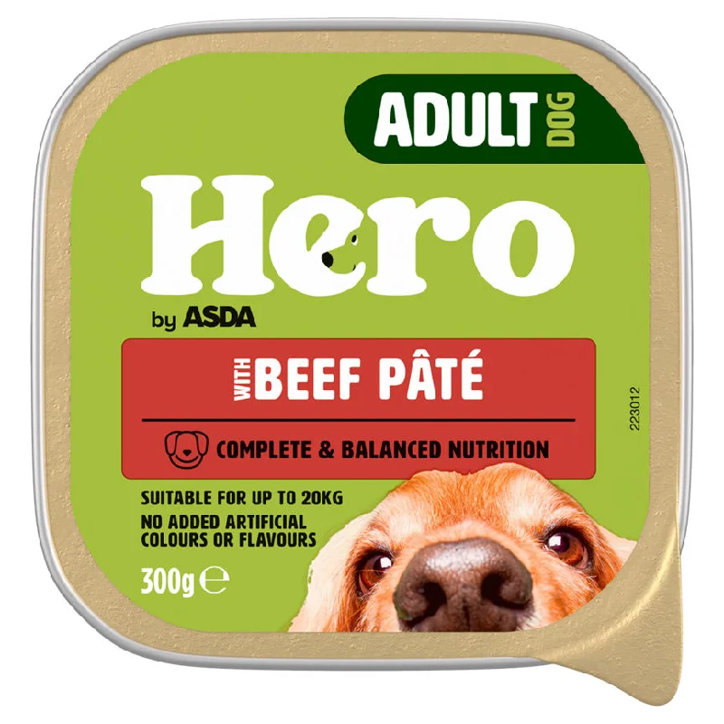 - Durable nylon dog leash wholesaleHero by ASDA Adult Dog Food Beef Pâté 300g