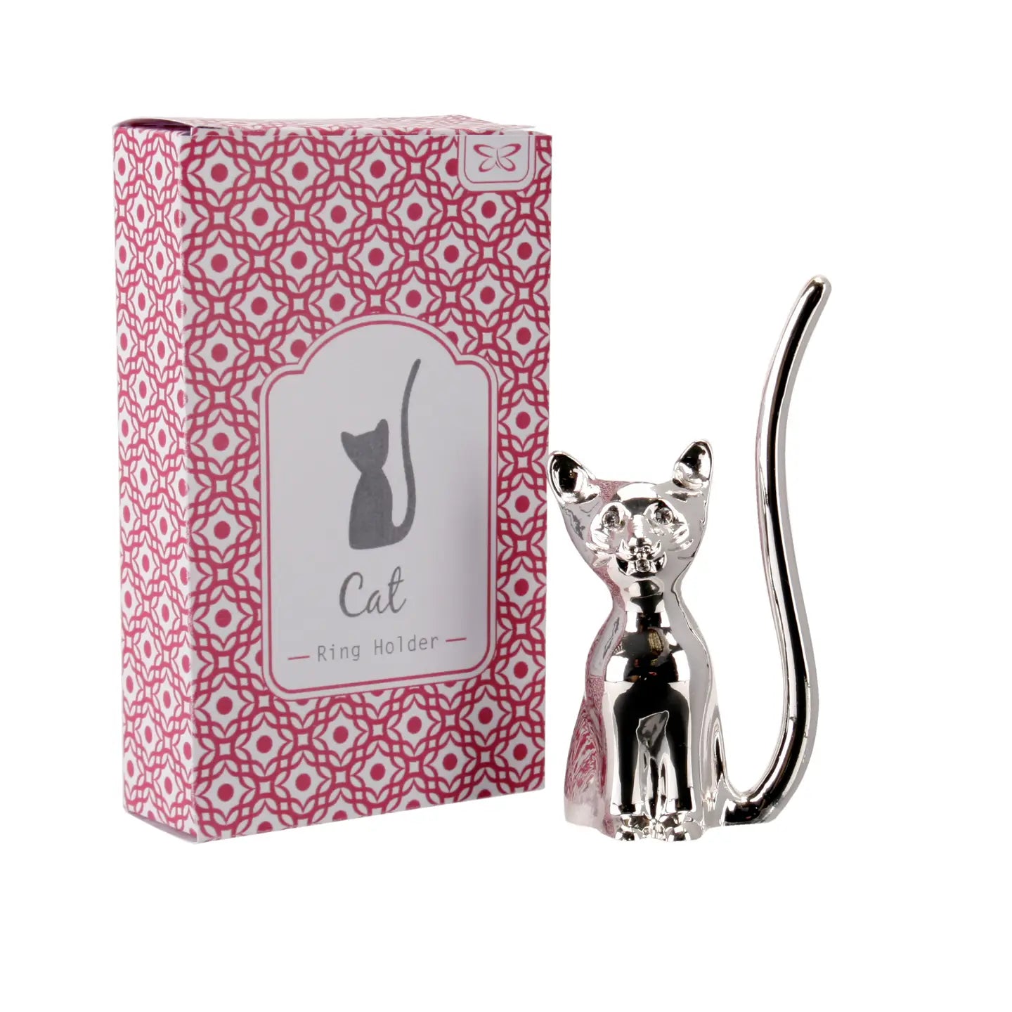  -Anti-slip claw protection raincoat FOR dogsSilver Cat Ring Holder