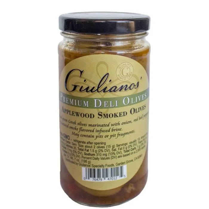 - Elderly dog ​​joint care mattressGiuliano - Olive Deli Applewood Smoked 6.5 Oz - Pack Of 6