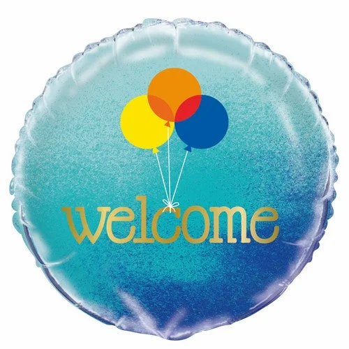 - Organic cotton dog bibsBlue Ombre Welcome - Foil Balloon