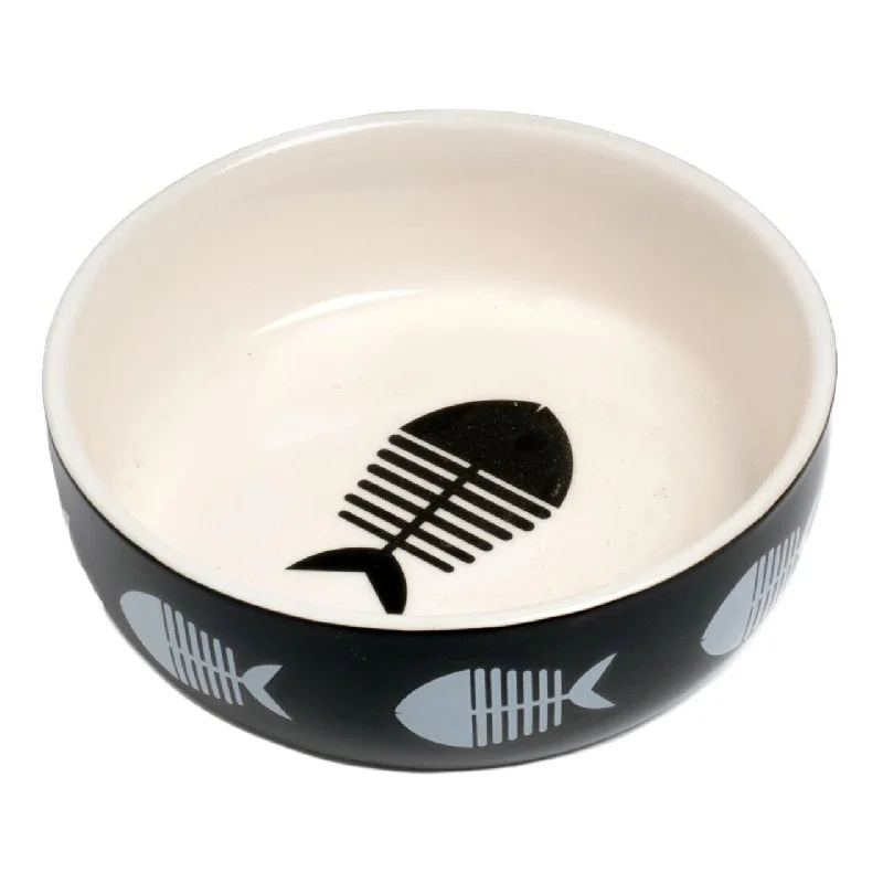    - Recommended online stores for cat food  Petface Ceramic Fish Bone Cat Bowl