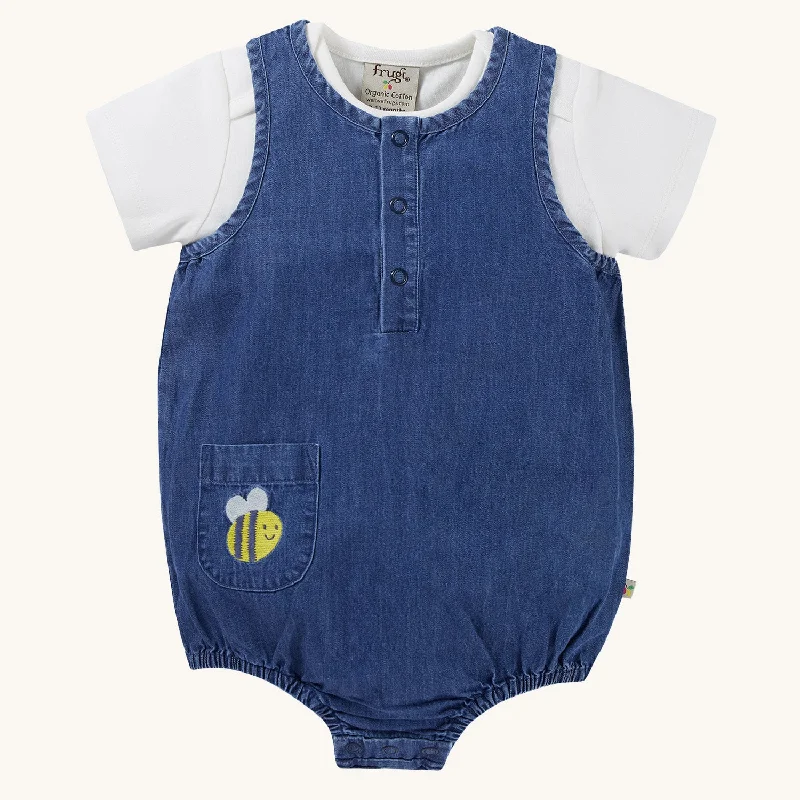 - Pregnant cat delivery room warming boxFrugi Chambray Romper Outfit - Bee