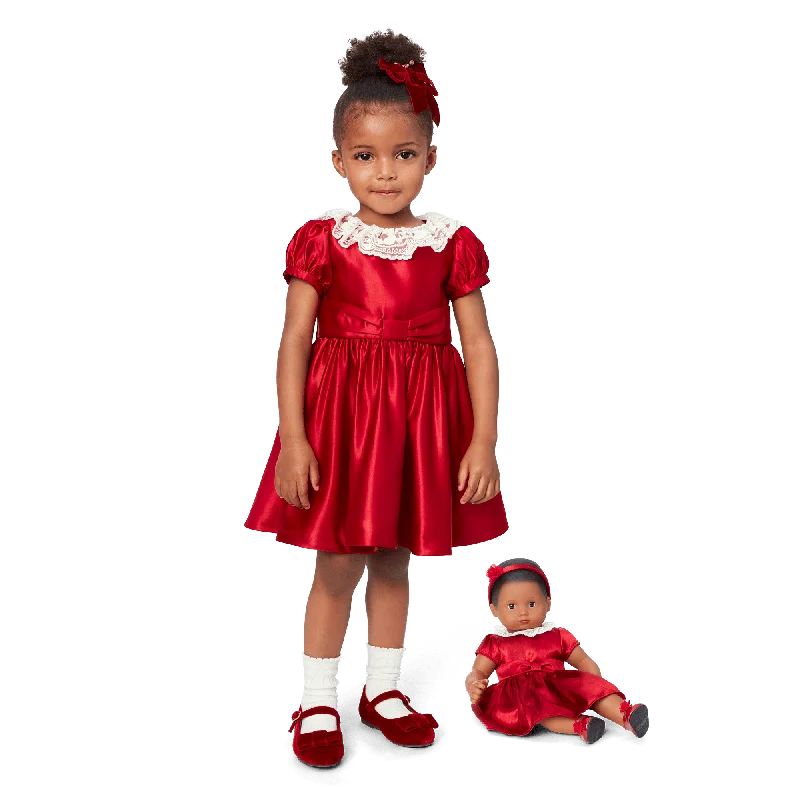 - Cat anti-jump window safety netAmerican Girl® x Janie and Jack Holly-Red Party Dress for Little Girls & Bitty Baby® Dolls