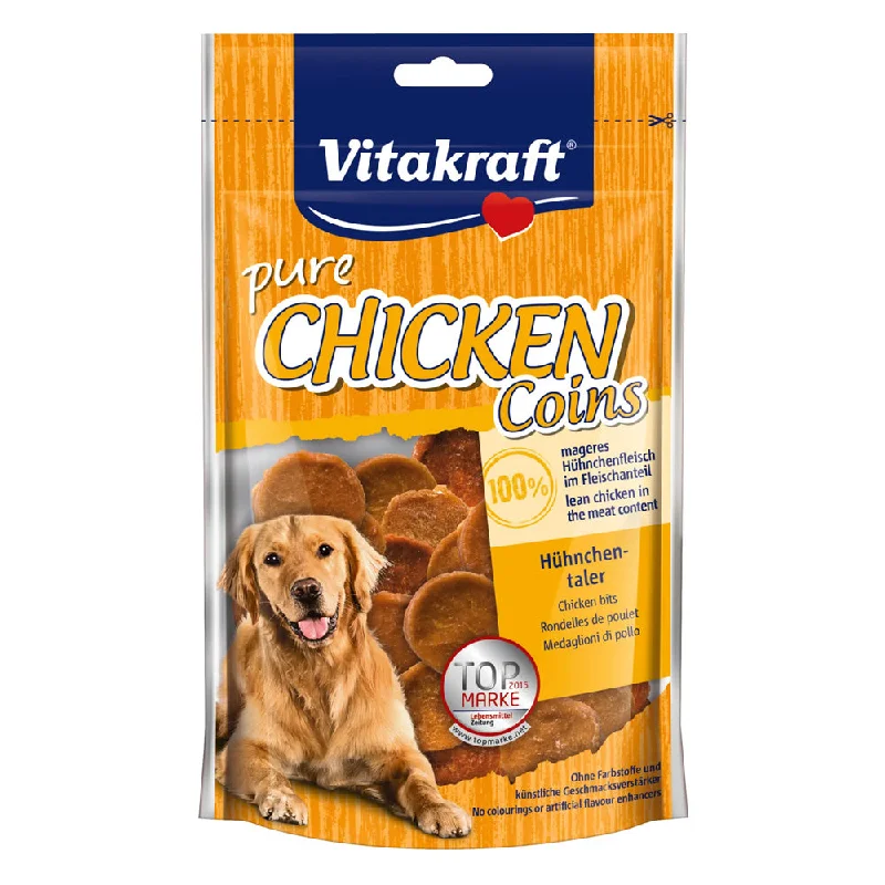 - The effect of dog food on dental healthVitakraft Chicken Coin Dog Treats 80g