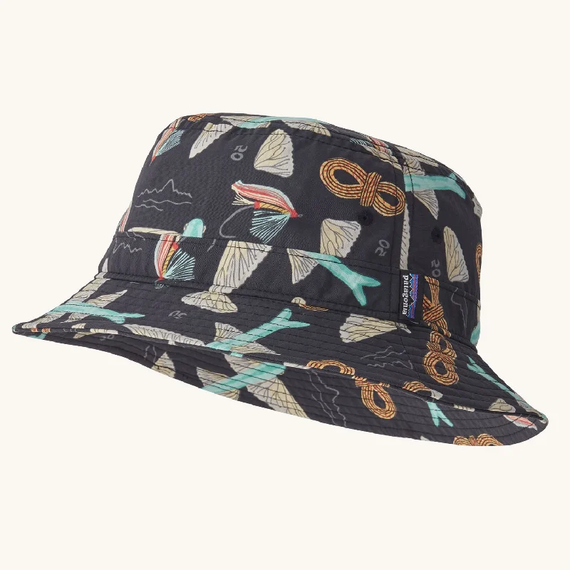 - Organic cotton dog bibsPatagonia Wavefarer Bucket Hat - Fly 50: Ink Black