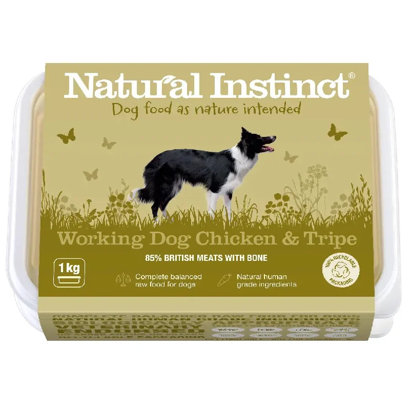 - Parrot climbing and standing wooden frameNatural Instinct Working Dog Chicken and Tripe 1kg