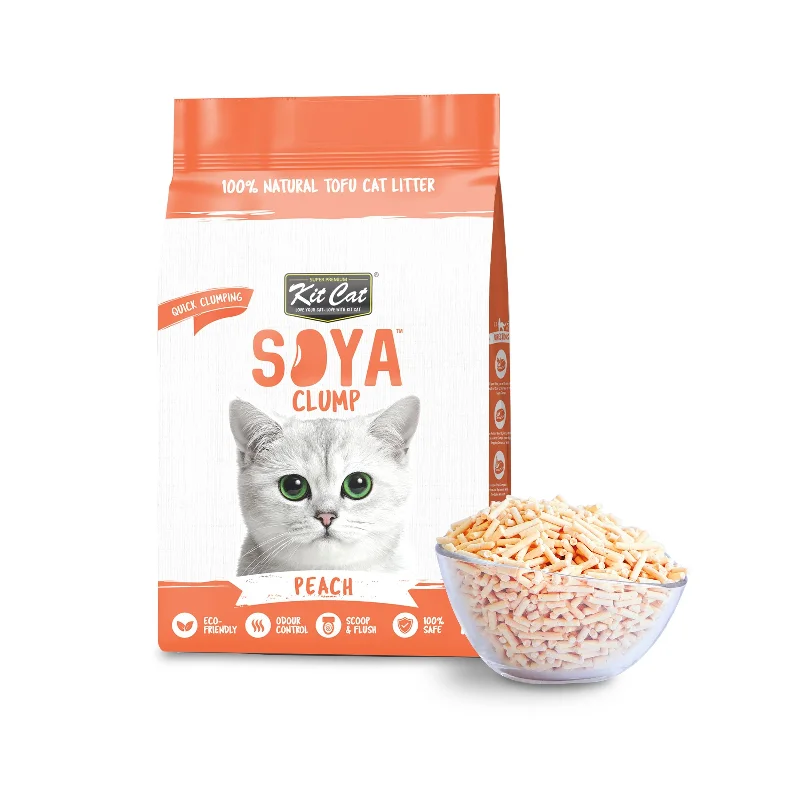 - Postoperative pet anti-licking Elizabethan collarKit Cat Soya Clump Cat Litter - Peach (7L)