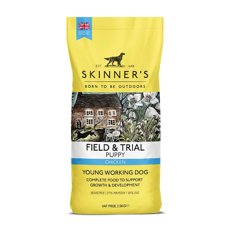 - Food for sterilized dogsSkinners Field & Trial Puppy Chicken