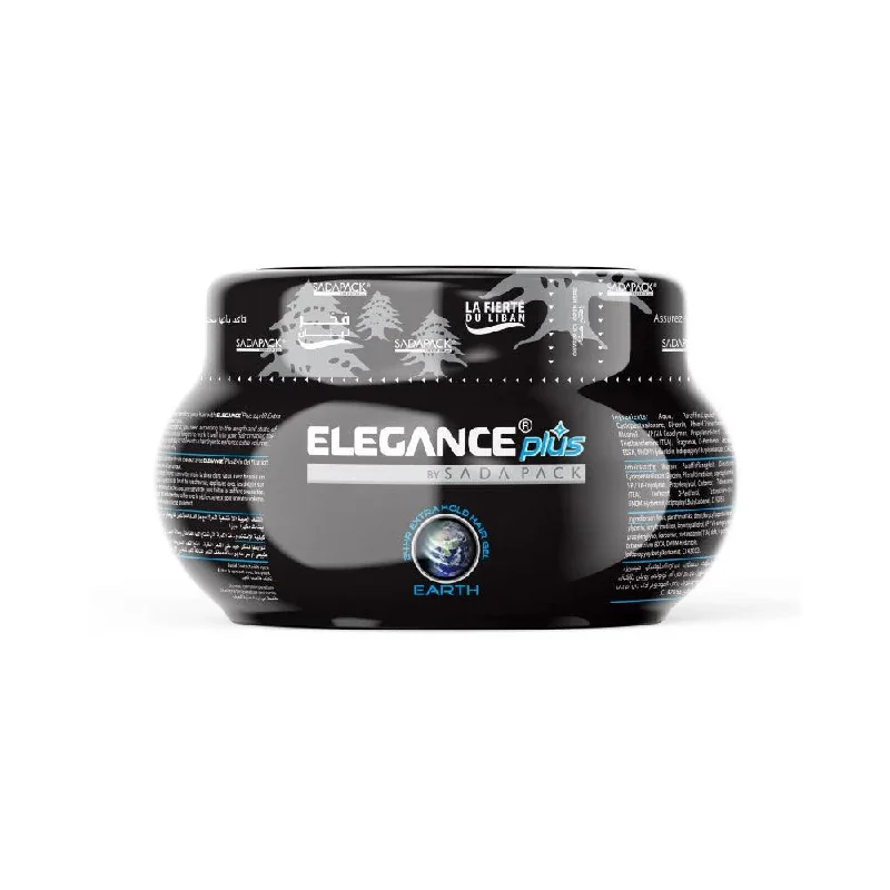 with the functions of decontamination, deodorization, and nourishment.Elsada Elegance Plus Hair Gel 1000 ml / Earth