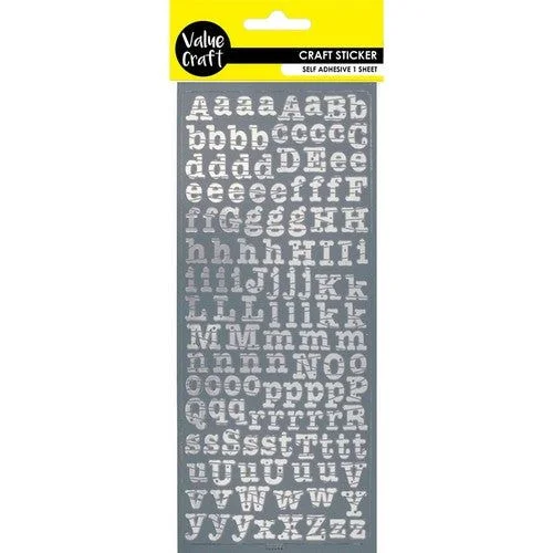 - Pregnant cat delivery room warming boxAlphabet Stickers - Silver