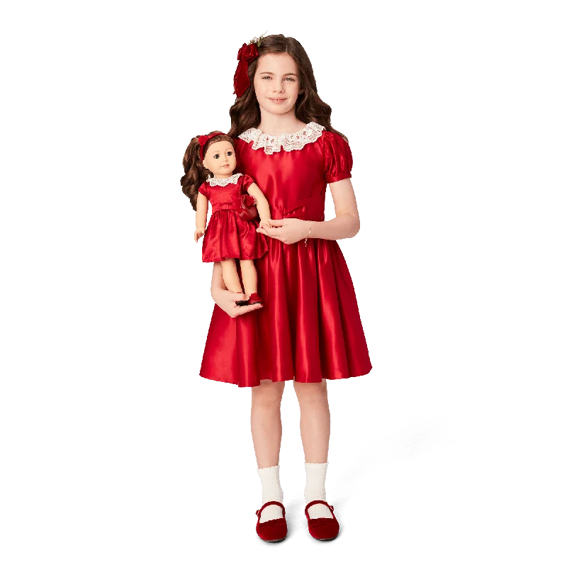  -Anti-scratch scratching board AND cat bed in oneAmerican Girl® x Janie and Jack Holly-Red Party Dress for Girls & 18-inch Dolls