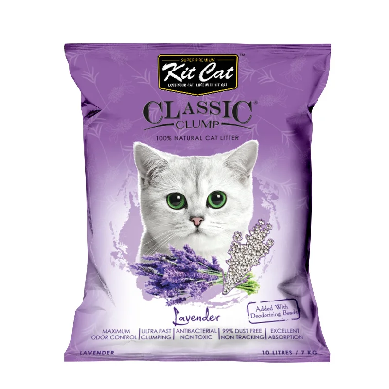 Pet ProductsKit Cat Classic Clump Cat Litter - Lavender (10L/7kg)