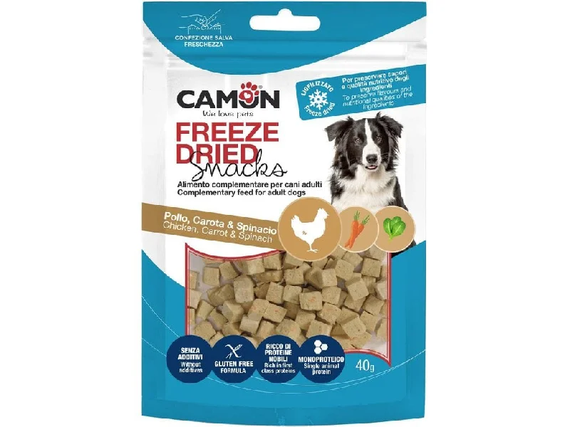 - Pet diabetes prescription foodFreeze-dried chicken cubes with carrots and spinach (40g)