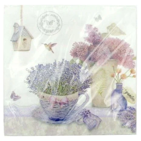  -Anti-scratch scratching board AND cat bed in oneSpring Lavender Luncheon Napkins