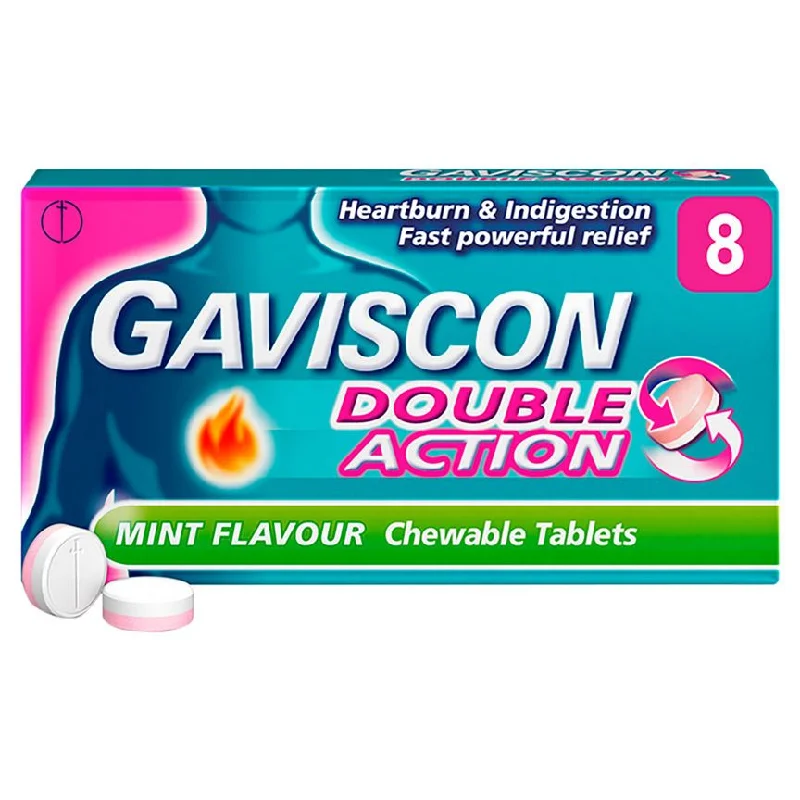 - Custom pet birthday cakeGaviscon Double Action Heartburn & Indigestion Mint Flavour Tablets x 8