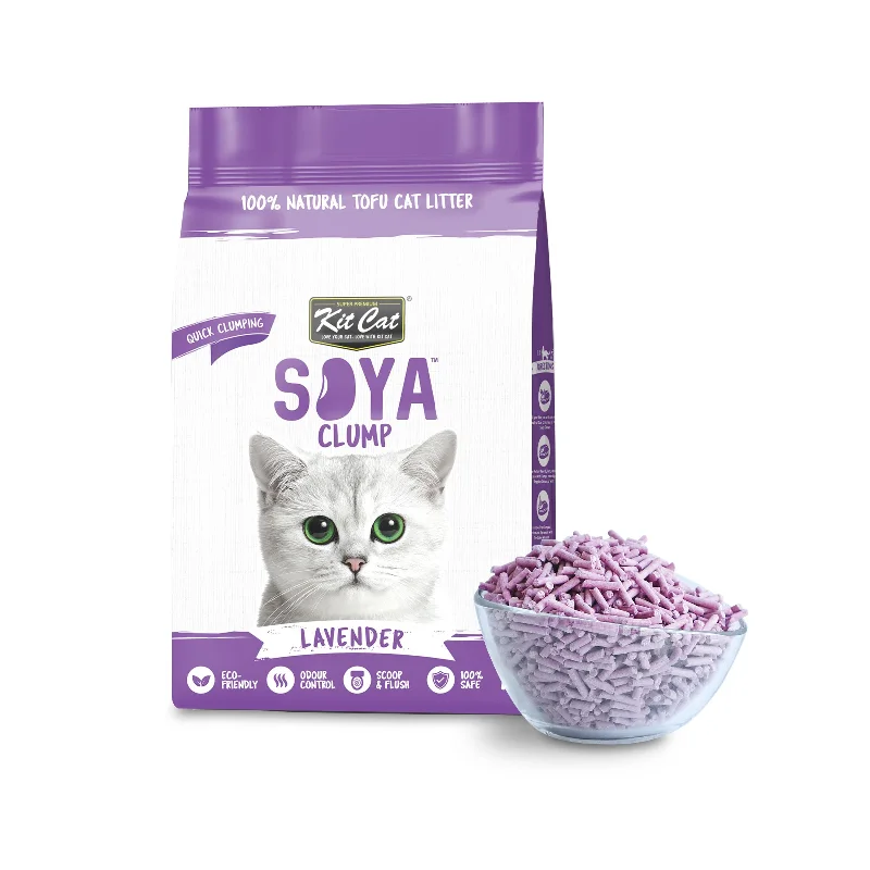 - Deodorizing cat litter tofu litterKit Cat Soya Clump Cat Litter - Lavender (7L)