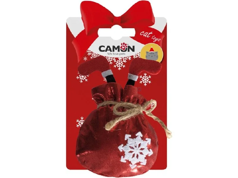 - Pet monitor with cameraCat toy- Stars (2p) + Christmas bag(1p), in polyester, approx. 9cm