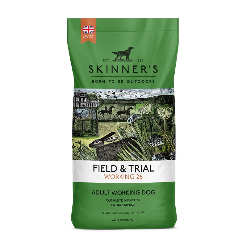 - High protein dog foodSkinners Field & Trial Working 26