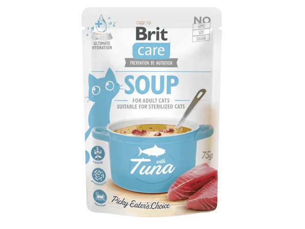  -Anti-scratch sofa protective coverBrit Care Cat Soup with Tuna 75 g