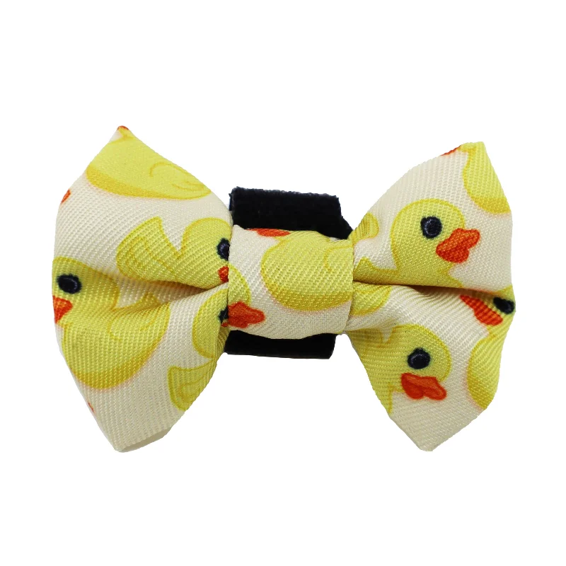 - Organic cotton dog bibsRubber Ducky: Cat Bow Tie