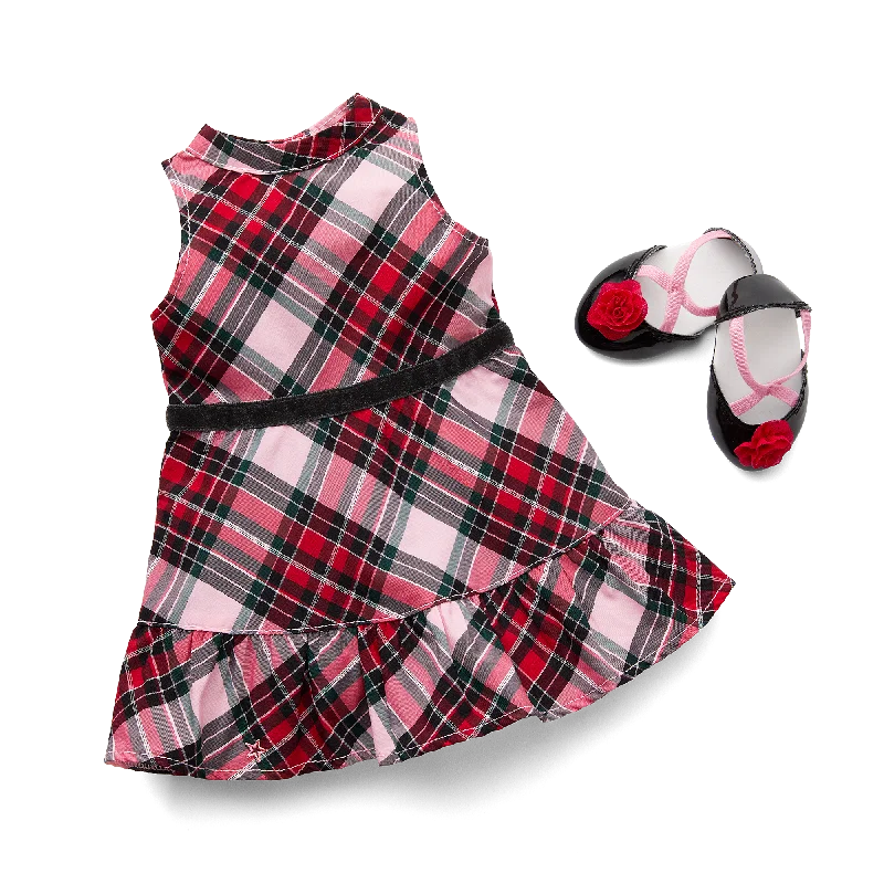 - Pet water dispenser UV sterilization versionAmerican Girl® x Janie and Jack Holiday Plaid Dress & Flats Outfit for 18-inch Dolls