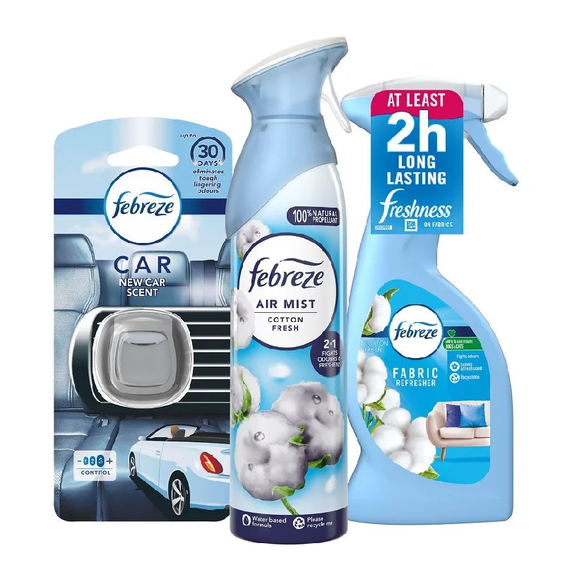 - Dog anti-slip matFebreze Fresh Car Bundle