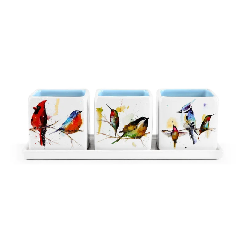 - Cat anti-jump window safety netLittle Birds Herb Planter Set - Dean Crouser