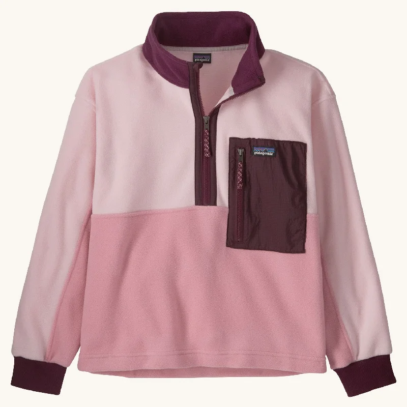 - Elderly dog ​​joint care mattressPatagonia Kids Microdini 1/2 Zip Fleece Top - Planet Pink