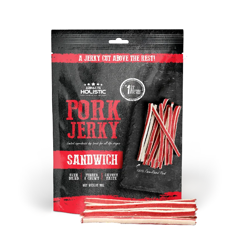  -Non-contact cat thermometerAbsolute Holistic Grain Free Treats for Dog - Pork Jerky Sandwich (100g)