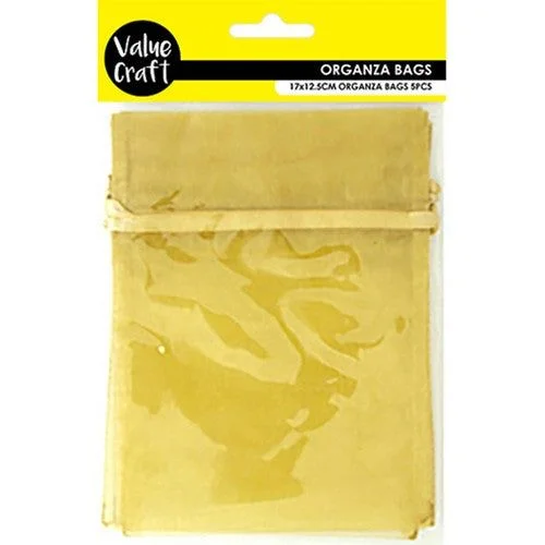 - Foldable and portable cat bagSmall Organza Bags - Mustard