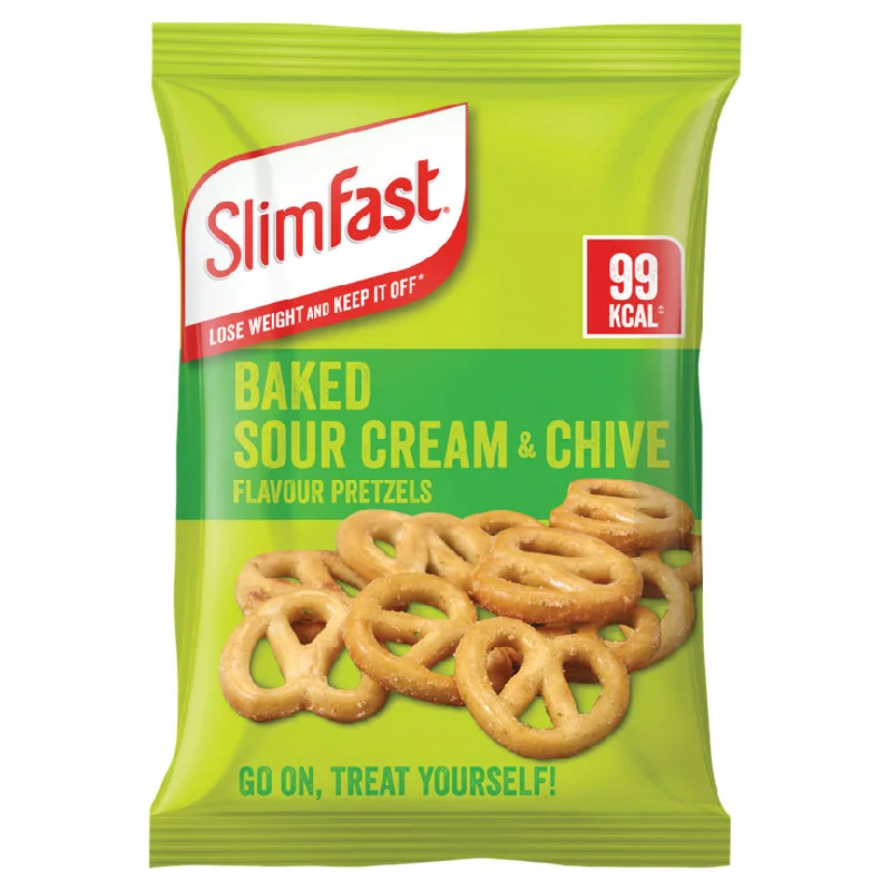 - Parrot climbing and standing wooden frameSlimFast Baked Sour Cream & Chive Flavour Pretzels