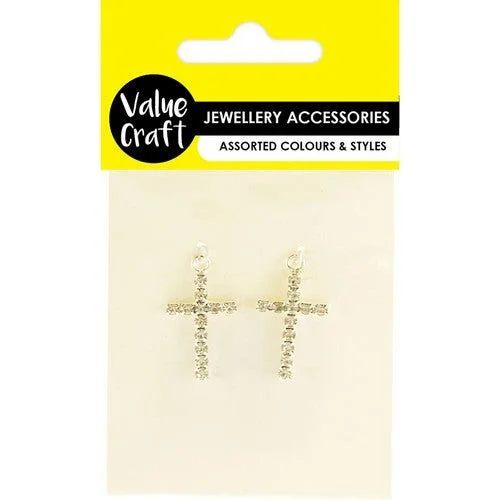 - Natural latex pet mattressJewellery Findings Diamante Crucifix - Silver