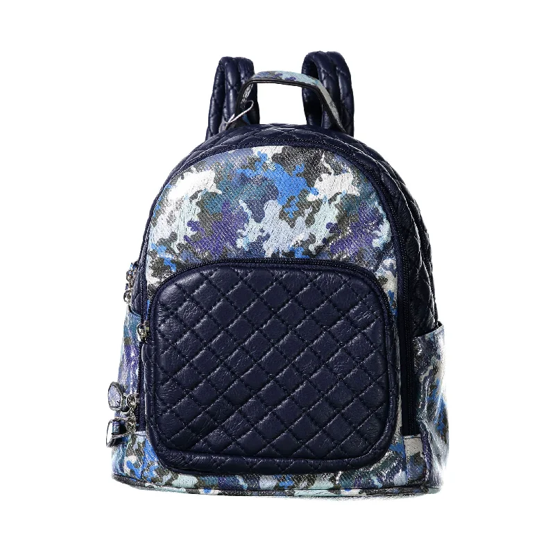 - ​​Pet toys under    yuanBari Lynn Camo Top Navy Mini Backpack