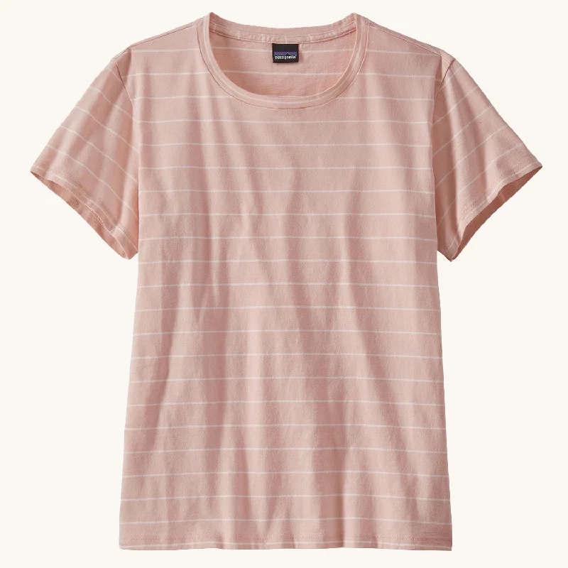 - Natural latex pet mattressPatagonia Women's Regenerative T-Shirt - Open Stripe / Cozy Peach