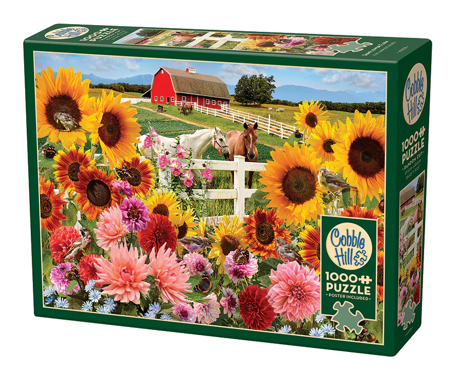 - Natural latex pet mattressSunflower Farm | 1000 Piece Puzzle