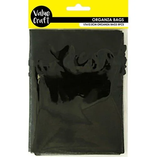 - Teething and chewing toys for puppiesSmall Organza Bags - Black