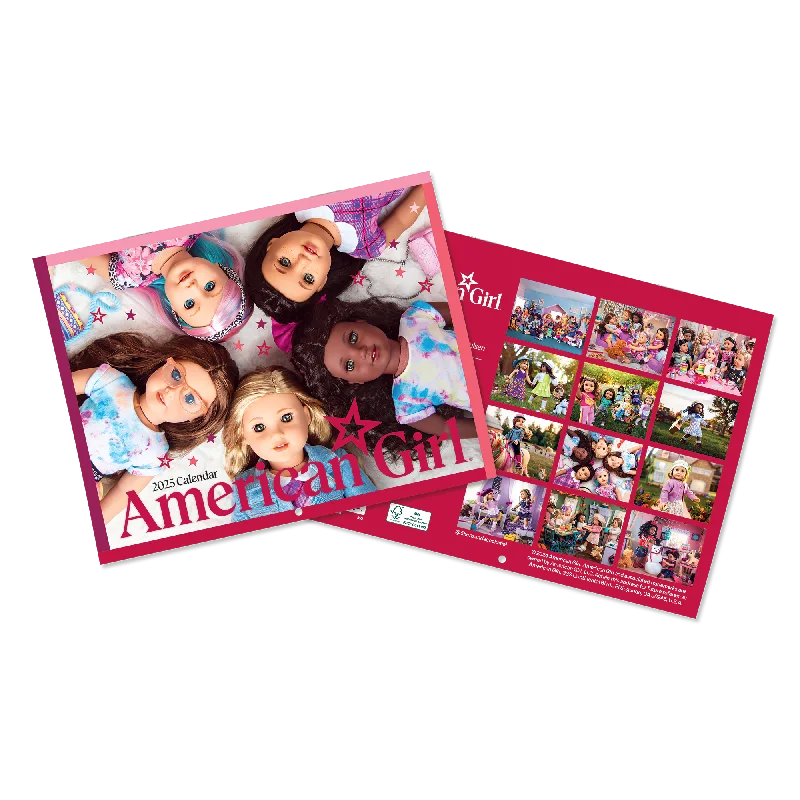 - Postoperative pet anti-licking Elizabethan collarAmerican Girl® 2025 Wall Calendar