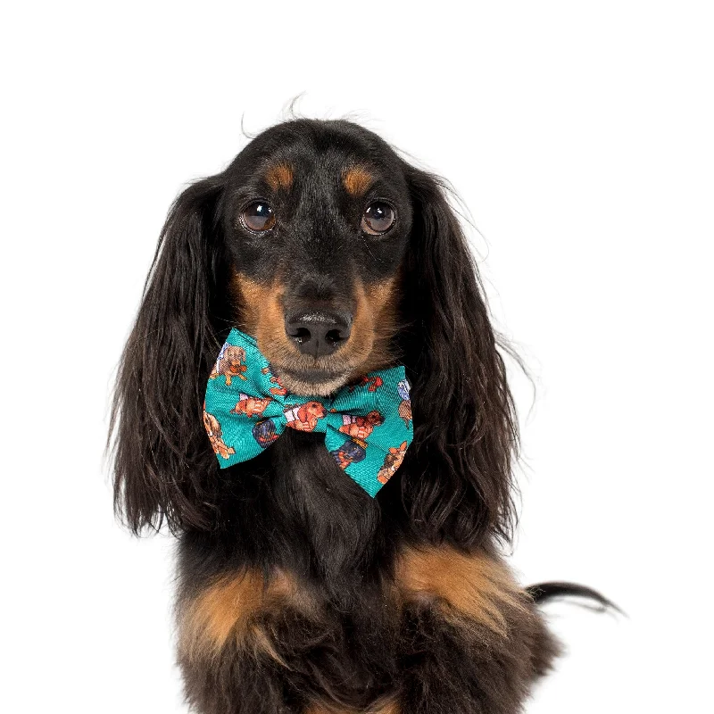 - Elderly dog ​​joint care mattressSanta's Sausages: Bow Tie