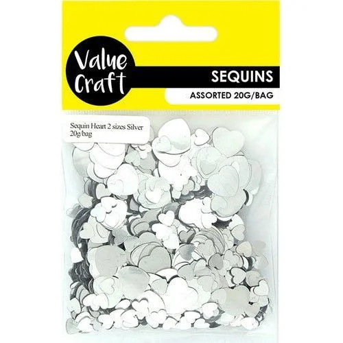 - Pet tear stain cleaning wipesScatters - Hearts Silver Sequins