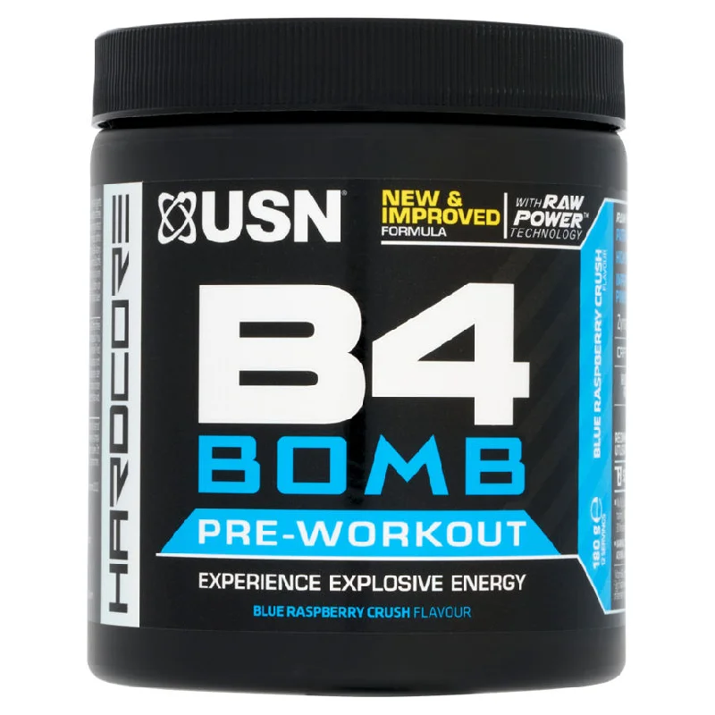 - Parrot climbing and standing wooden frameUSN Hardcore B4 Bomb Extreme Pre-Workout Blue Raspberry Flavour