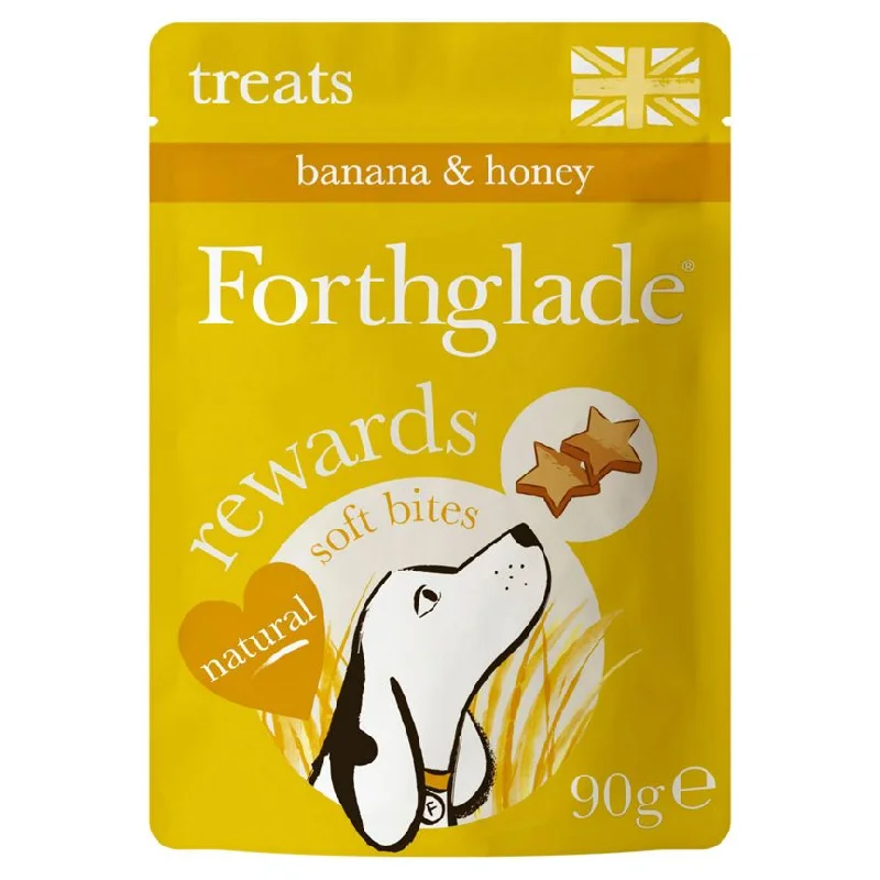 - Custom pet birthday cakeForthglade Rewards Natural Treats for Dogs Honey & Banana 90g