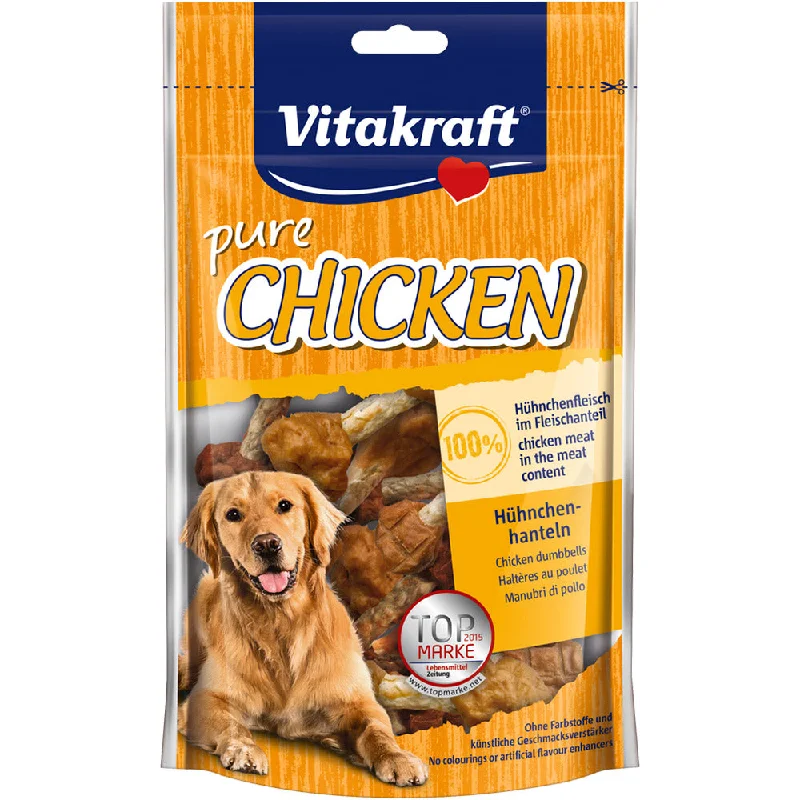 - Dog food discountsVitakraft Chicken Dumbbell 80g Dog Treat