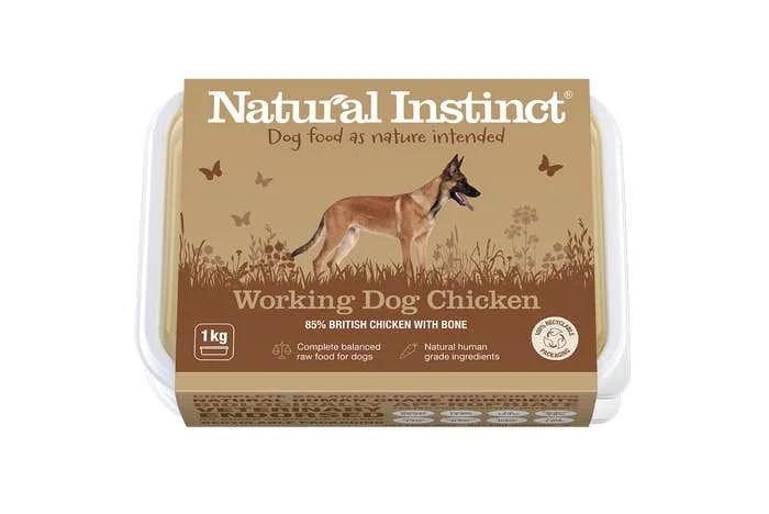 - Automatic induction pet water dispenserNatural Instinct Working Dog Chicken 1kg